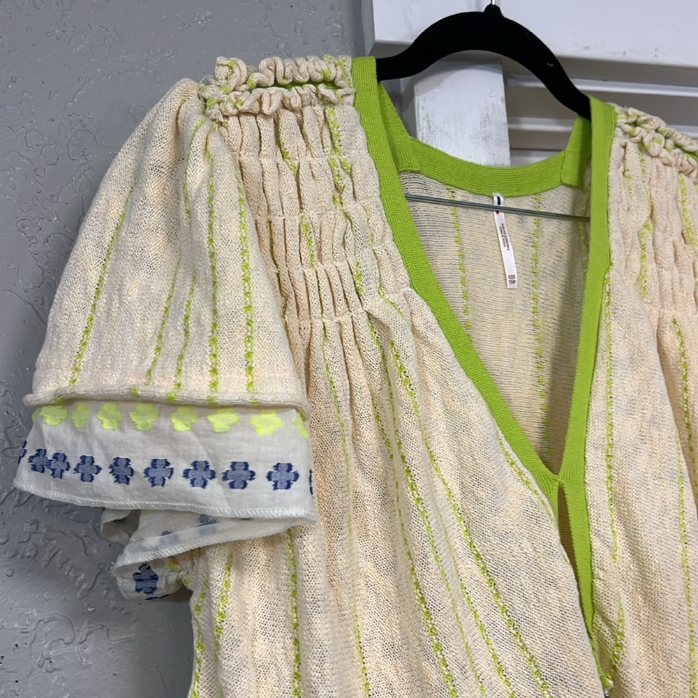 FREE PEOPLE BELLA TUNIC MINI DRESS XS/SMALL - Picture 5 of 16